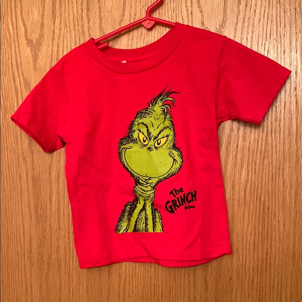 Dr. Seuss The Grinch Red Kids T-Shirt